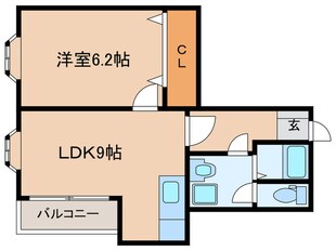 清水マンションの物件間取画像